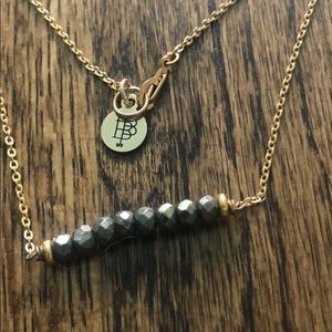 Bourbon and boweties necklace
